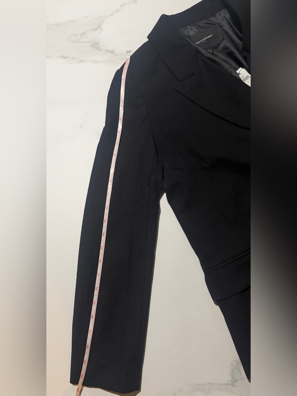 Banana Republic Black Double-Breasted Blazer - Picture 13 of 17